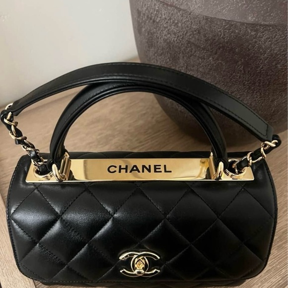 New with receipt Chanel top handle in size small. - Picture 3 of 5